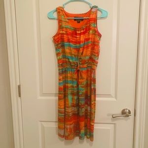 Orange Summer Dress